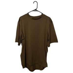 Orc Industries L1 T-Shirt Mens XL Long Brown Tactical Performance Short Sleeve